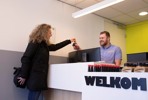 sleuteloverdracht bij ServiceOnly