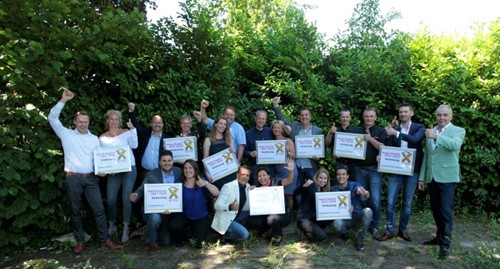 autobedrijf van het jaar groepsfoto