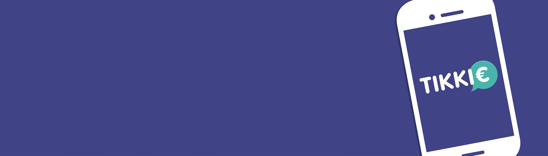 banner met tikkie logo